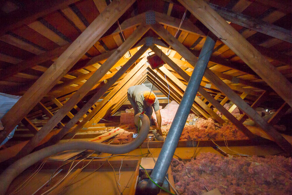 Attic Air Tight Sealing in Los Angeles, CA